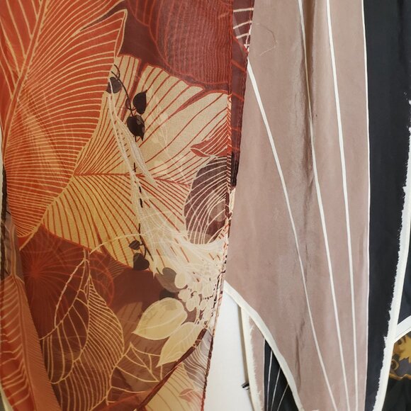 5 rectangular scarves-not silk-1 Christmas 1 Vera - Picture 2 of 6